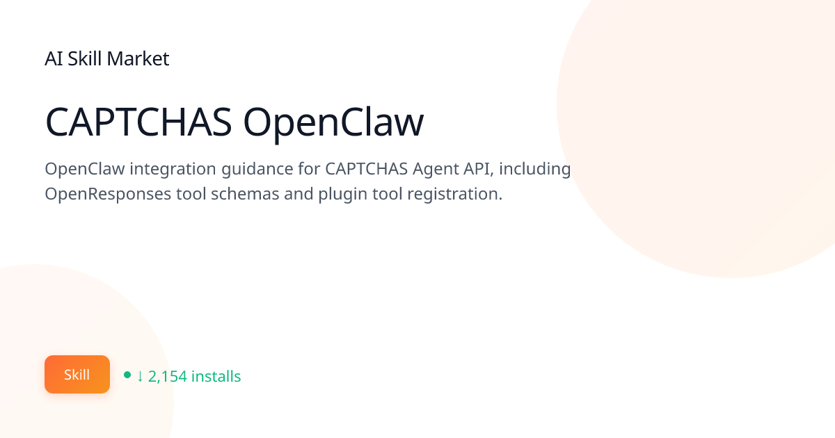 CAPTCHAS OpenClaw: Browser Automation for Claude Code | AI Skill Market ...