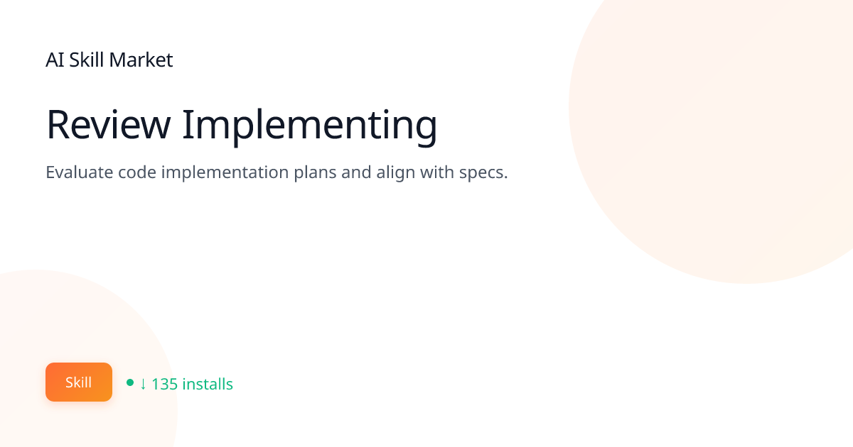 Review Implementing: Coding for Claude Code | AI Skill Market | AI ...